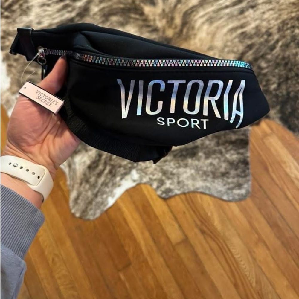 Victoria's Secret Black Sport Waist Bag